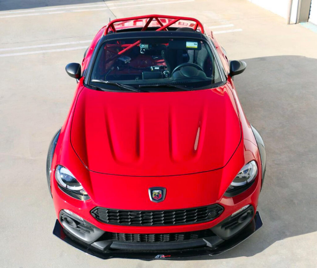 Custom Fiat Spider Hardtop Modified With Ka Engine Swap