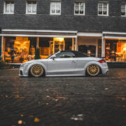 Bagged Audi TT-RS With a Perfect Stance, BBS E89 Rims & Other Mods