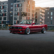 Clean BMW E30 Convertible from Norway on Period-correct BBS RF Wheels