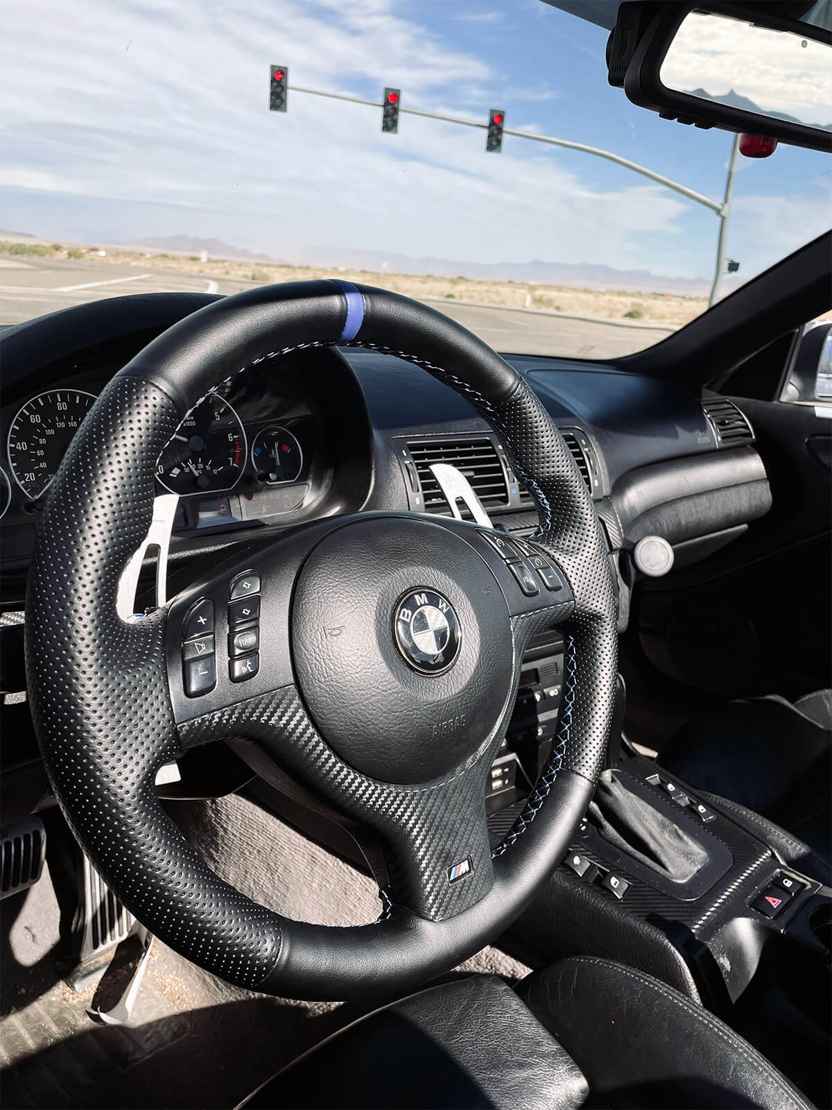 BMW E46 M3 steering wheel