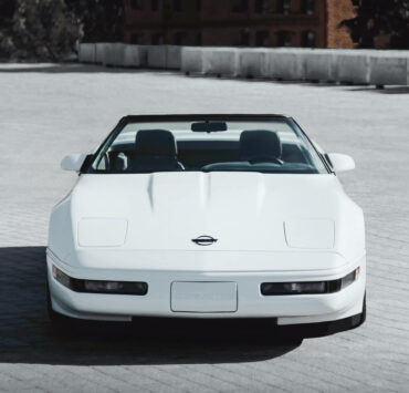 Chevy Corvette C3 Convertible White photography