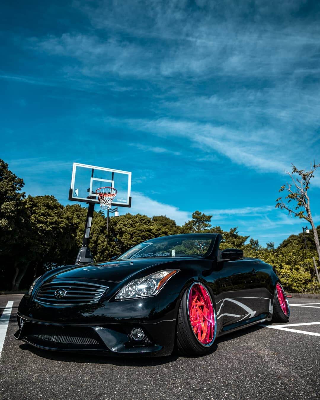Infiniti G37 static suspension and negative camber