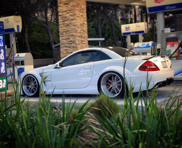 FACELIFTED WIDEBODY MERCEDES BENZ SL65 AMG R230 SEMA PROJECT
