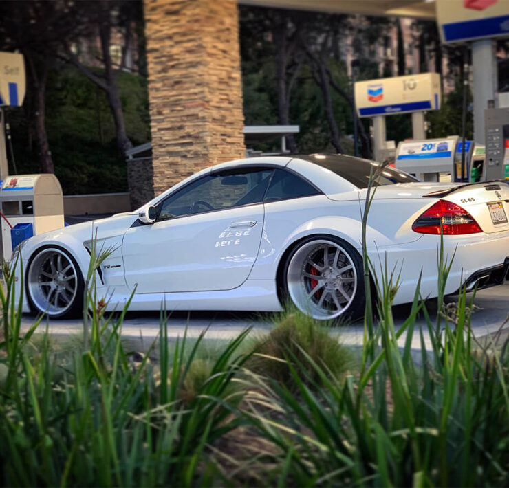 FACELIFTED WIDEBODY MERCEDES BENZ SL65 AMG R230 SEMA PROJECT