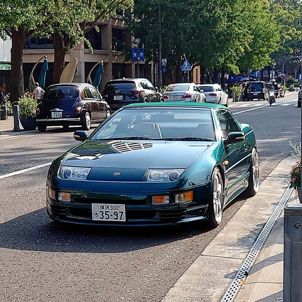 Nissan 300zx z32 convertible front